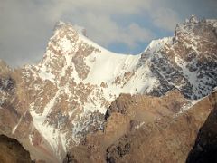 21 Mountain Close Up To The East From River Junction Camp 3824m Late Afternoon In The Shaksgam Valley On Trek To K2 North Face In China
